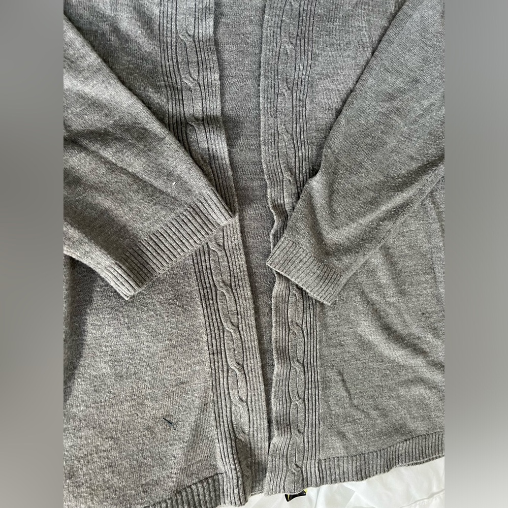 Women’s one X gray cardigan